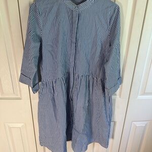 Tuckernuck - Blue and White Striped Dress